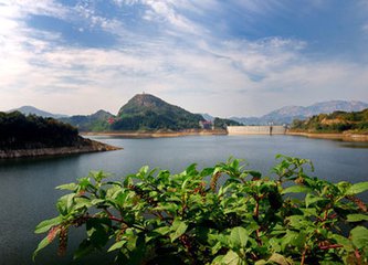 河南信阳市新县香山湖景区