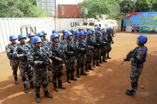探访中国驻马里维和部队:在最危险任务区执勤