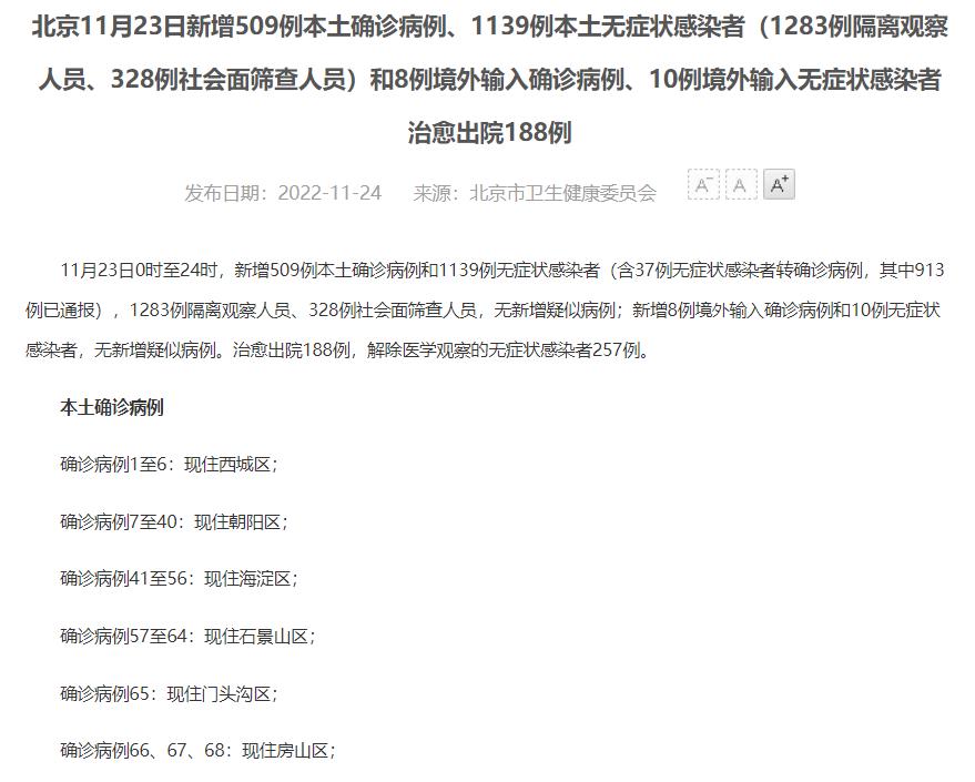 北京疫情最新情况新增图片
