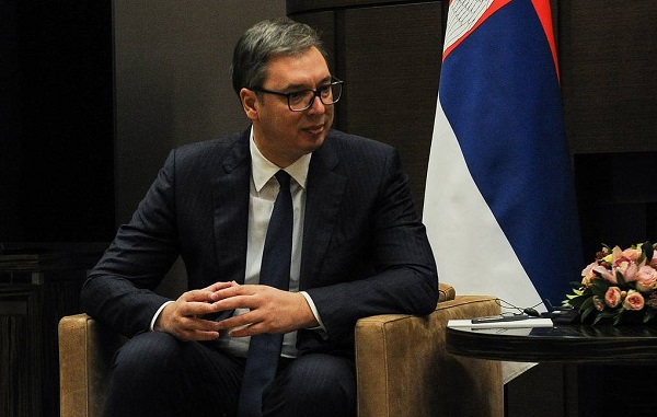 塞尔维亚总统武契奇俄罗斯塔斯社报道,塞尔维亚总统亚历山大·武契奇